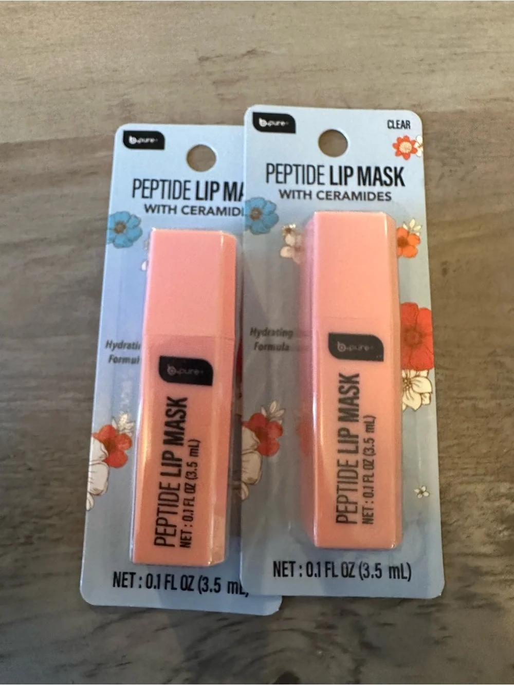 B Pure Peptide Lip Mask x 2 Brand New